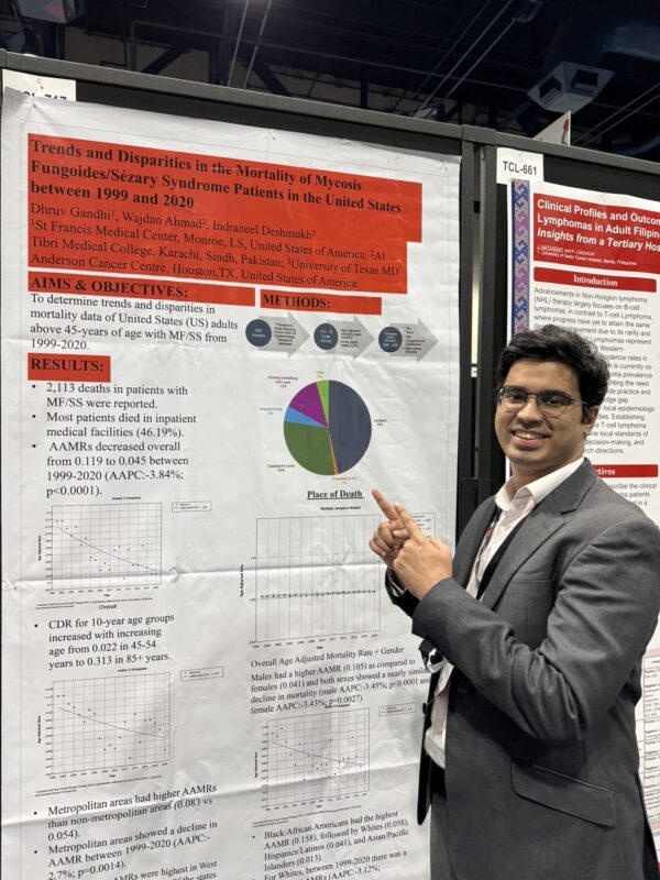 Indraneel Deshmukh Presenting Posters on Polycytemia Vera and More at SOHO 2025