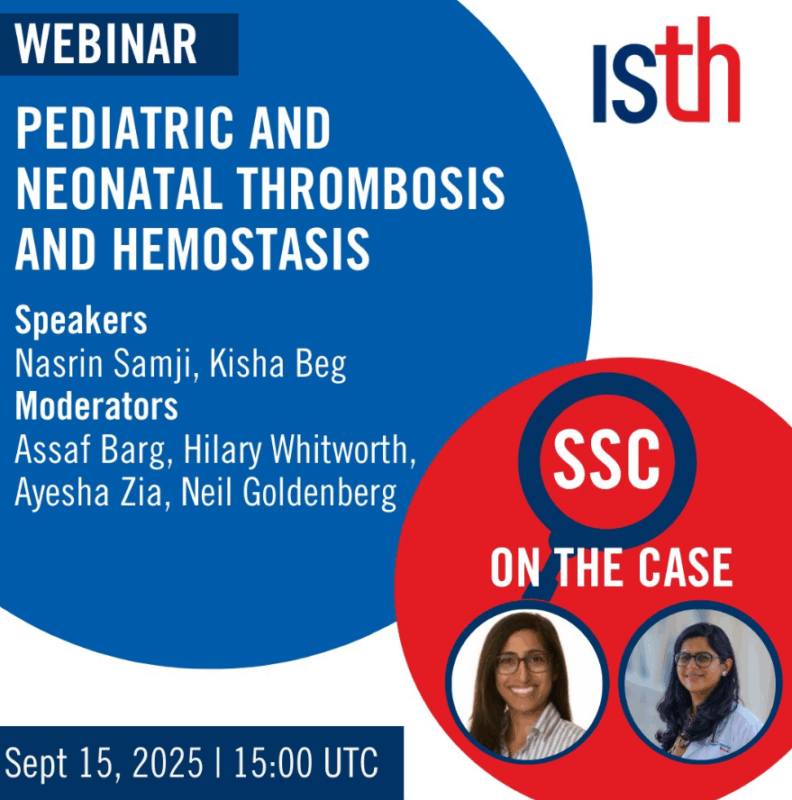 Pediatric and Neonatal Thrombosis