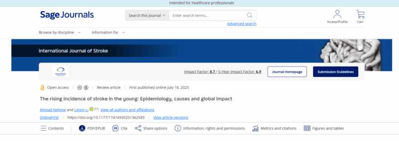International Journal of Stroke