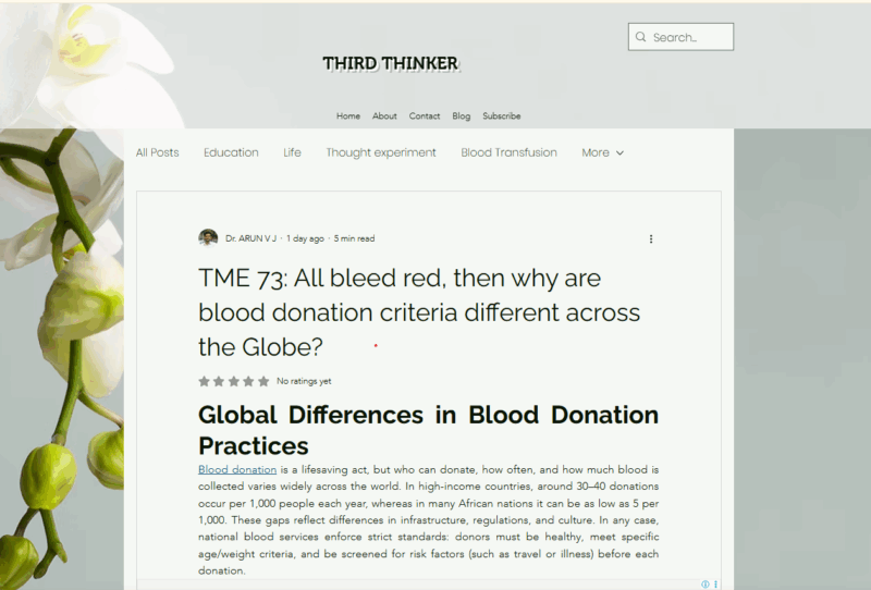 Blood Donation