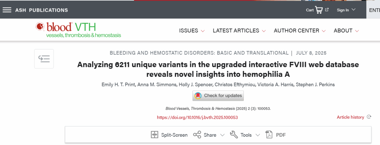 Decoding FVIII Variants for Better Clinical Insights