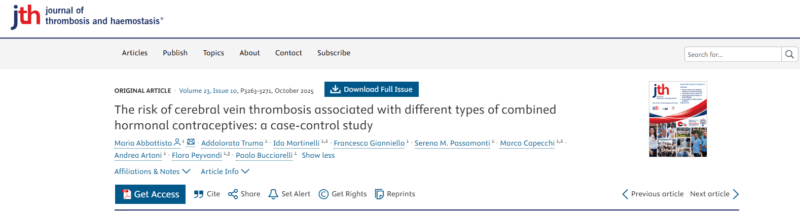 Thrombosis
