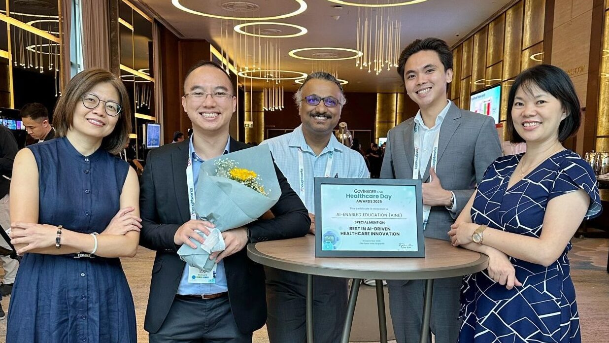 Minyang Chow: AINE Has Been Awarded the Best in AI-Driven Healthcare Innovation at GovInsider’s Healthcare Day 2025