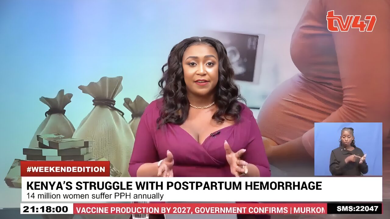 Postpartum Haemorrhage: In Kenya, More than 120 Mothers Die for Every 100,000 Live Births