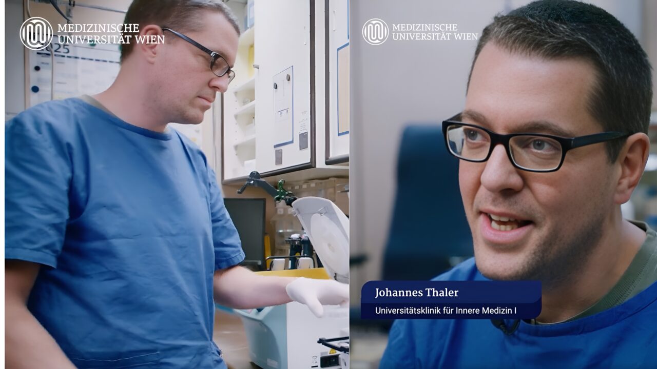 Congratulations to Johannes Thaler and Carla Tripisciano – Researchers of the Month at the Medical University of Vienna!