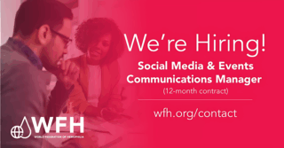 WFH is Looking for a Social Media and Events Communications Manager
