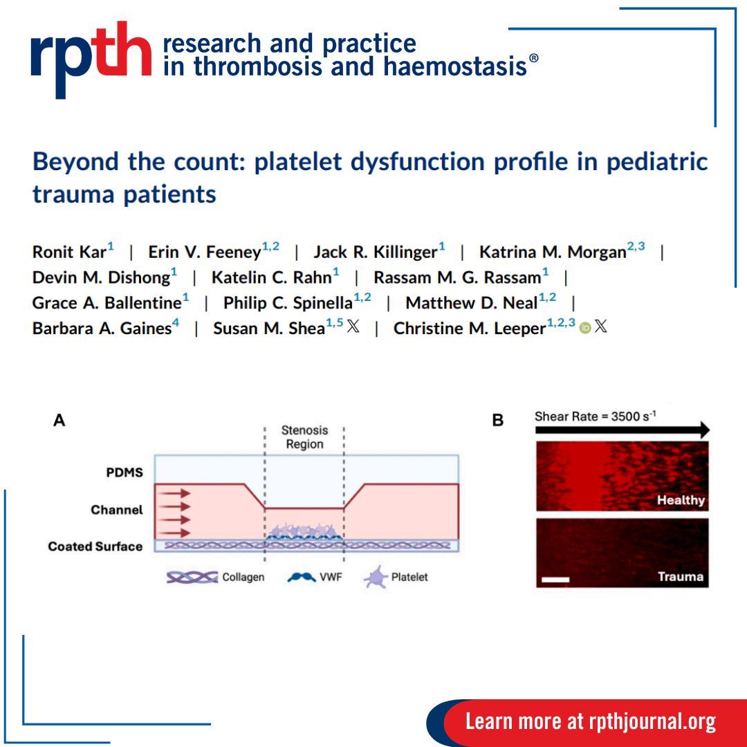 Ronit Kar and Team Used Microfluidic Technology and Found That Platelets From Pediatric Trauma