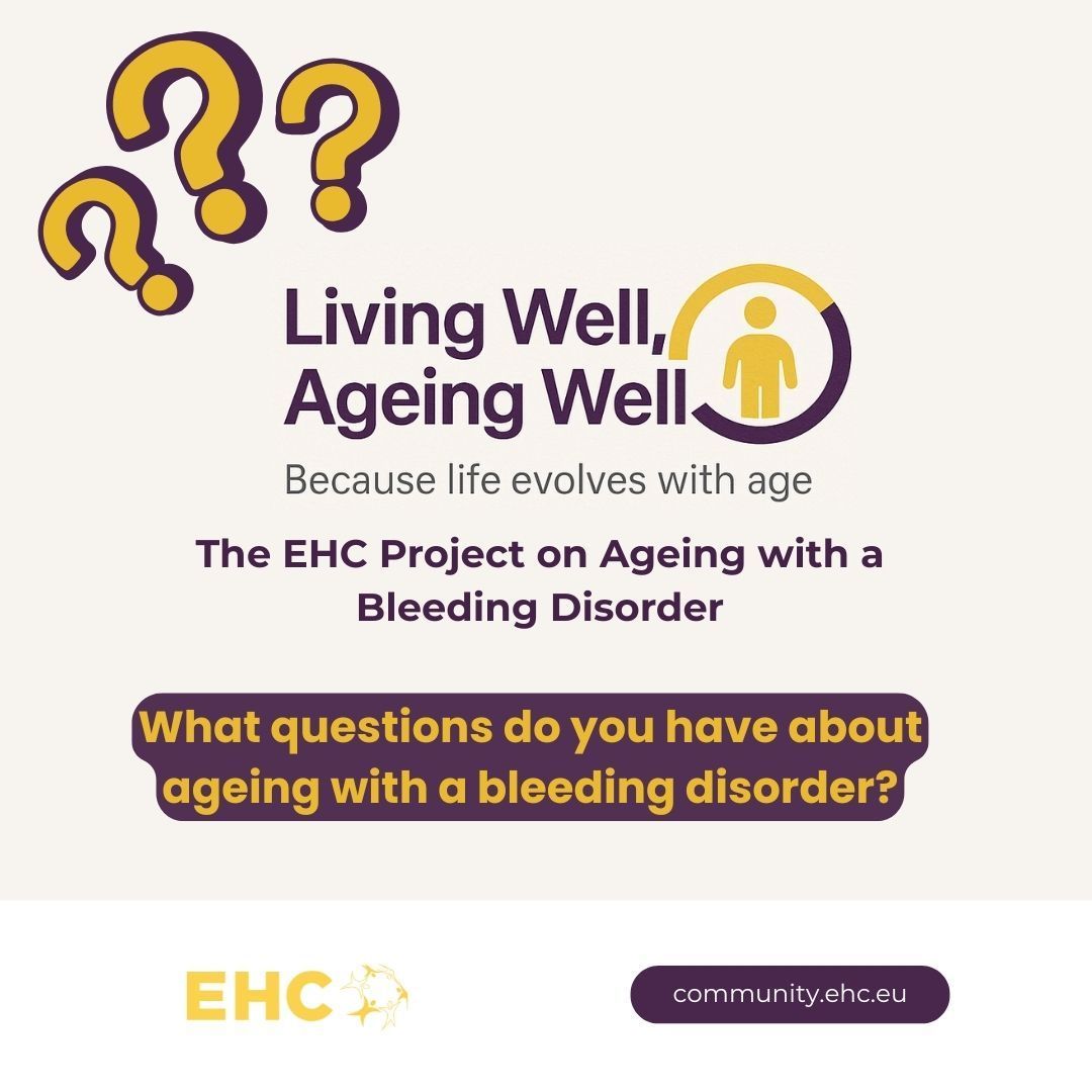 Panagiotis Christoforou: What Do You Want to Know More About Aging with Bleeding Disorder?