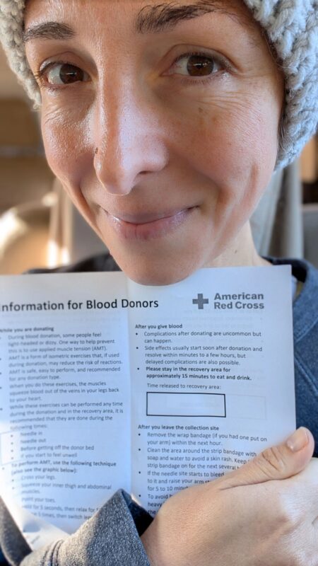 Emilia Arturo: Your Reminder to Donate Blood If You Can, When You Can