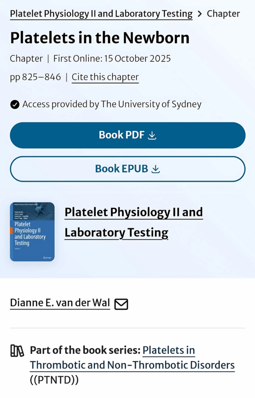Platelets