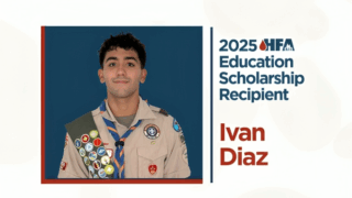 HFA Announces 2025 Scholarship Winner: Ivan Diaz