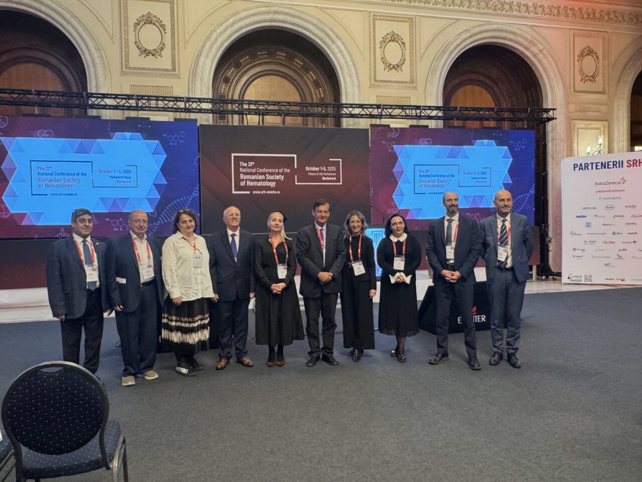 Thanos Dimopoulos at the Completion of the 31th National Conference of the Romanian Society of Hematology