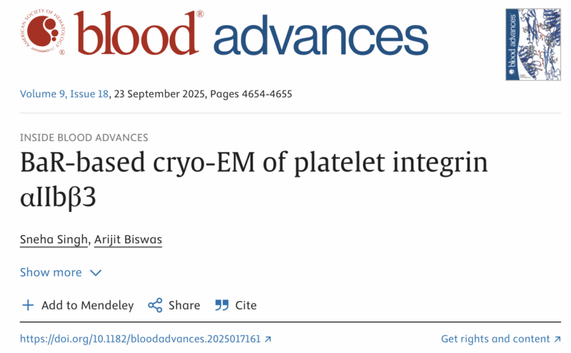 Sneha Singh: Thrilled to Share My New Commentary in Blood Advances
