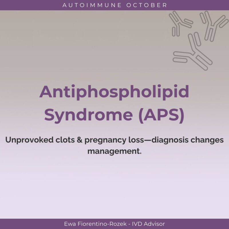 Ewa Fiorentino Rozek: APS - When “Unprovoked” Clots And Pregnancy Loss Connect