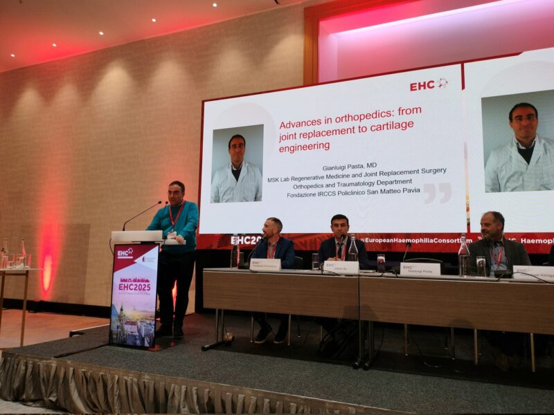 Gianluigi Pasta On Cutting-Edge Cartilage Engineering for Bleeding Disorders Community at EHC 2025