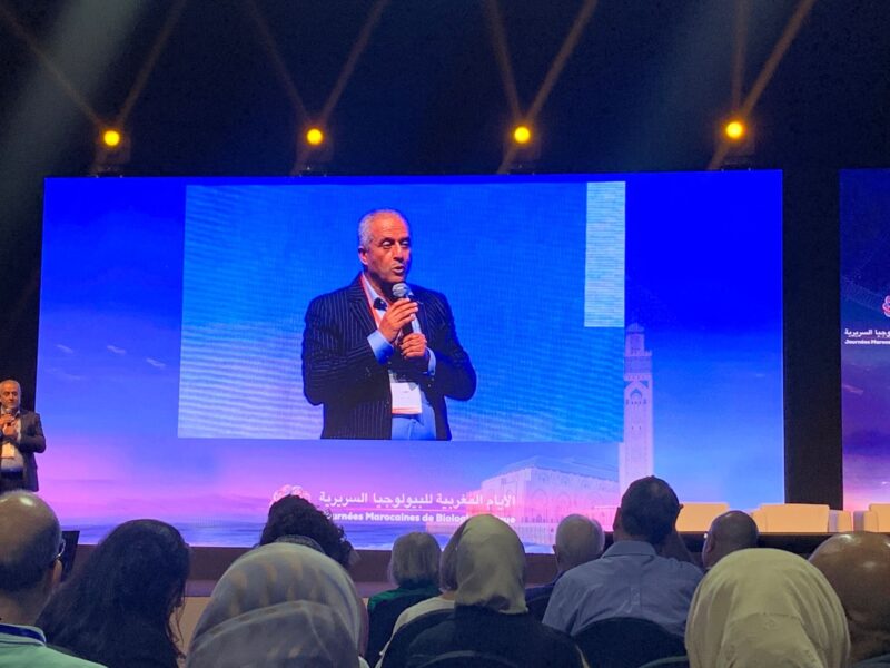 Marc Vasse: Very Honored to Have Been Invited to Moderate the Session "Haemostasis and Oncology'' at 25th Moroccan Days of Clinical Biology