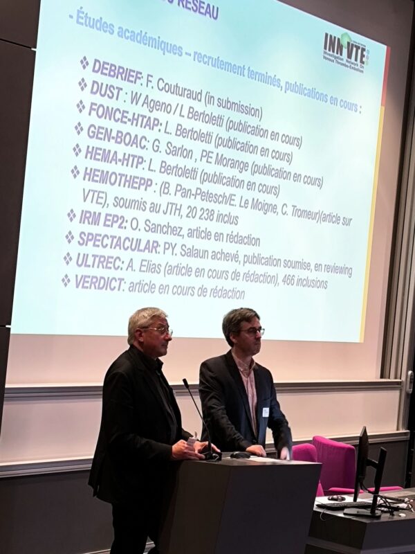 Eloïse Laouenan: General Assembly of the F-CRIN INNOVTE Thrombosis Network Led by Francis Couturaud and Laurent Bertoletti Took Place Today, What a Pride to Join You!