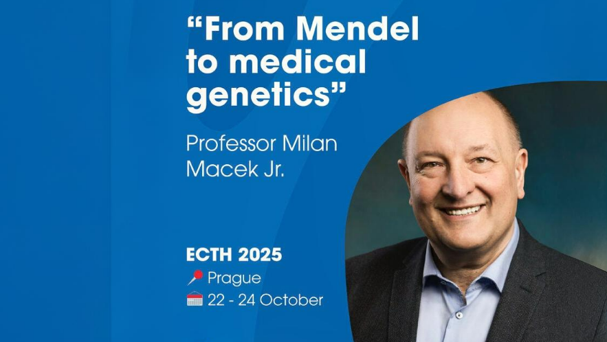 From Mendel to Medical Genetics: Milan Macek Jr. to Share Rare Disease Insights at ECTH 2025