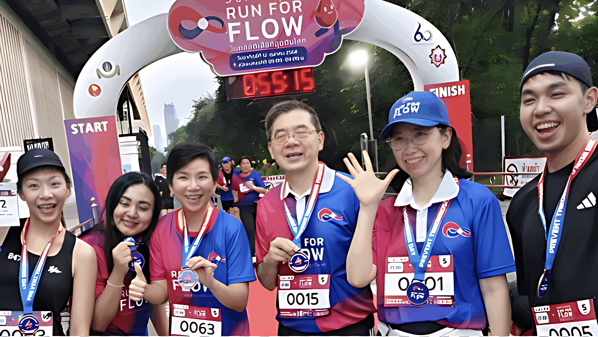 Bangkok Runs For Flow: ISTH Unites For World Thrombosis Day