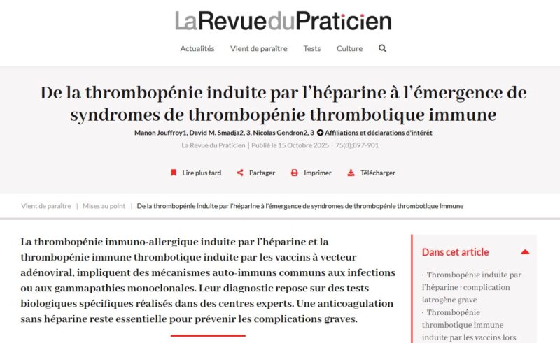 Nicolas Gendron: From HIT to VITT 1 Nicolas Gendron