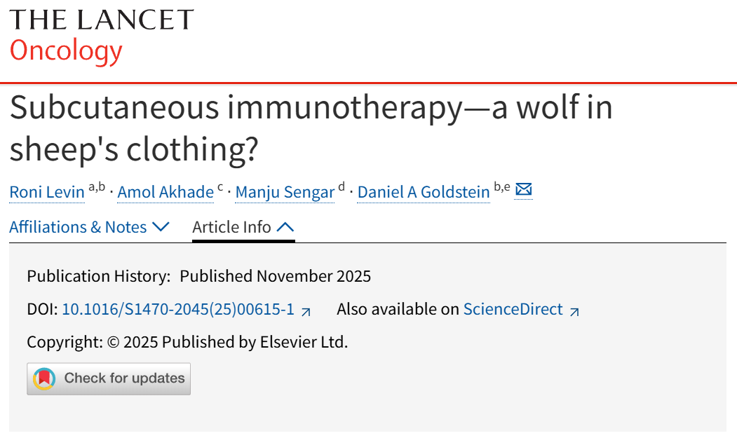 Amol Akhade: Happy To Share Our Paper Published In Lancet Oncology 1 Amol Akhade: Happy To Share Our Paper Published In Lancet Oncology