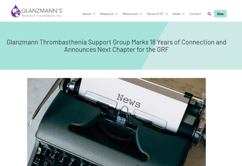 Glanzmann Thrombastheni