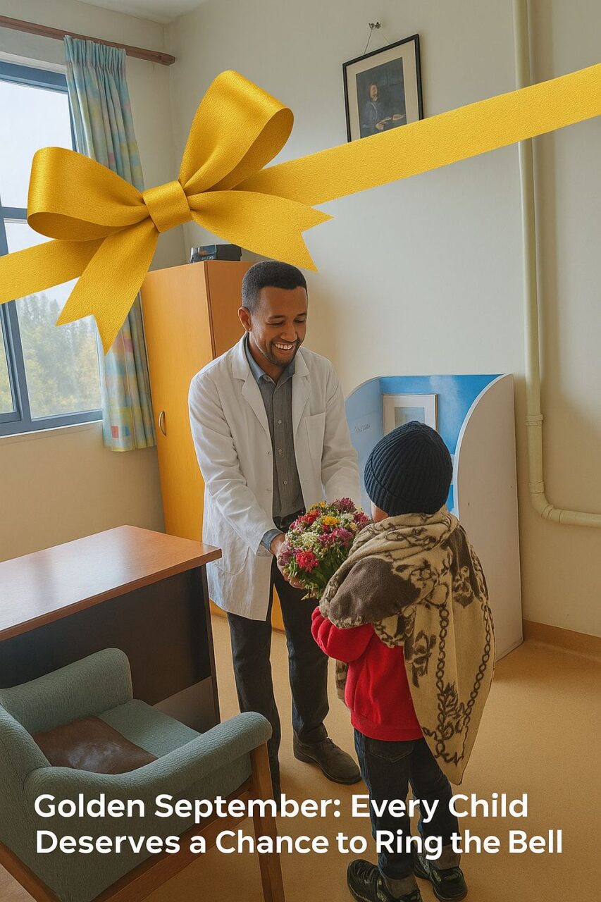 Gashaw Arega: Golden September – Childhood Cancer Awareness Month 