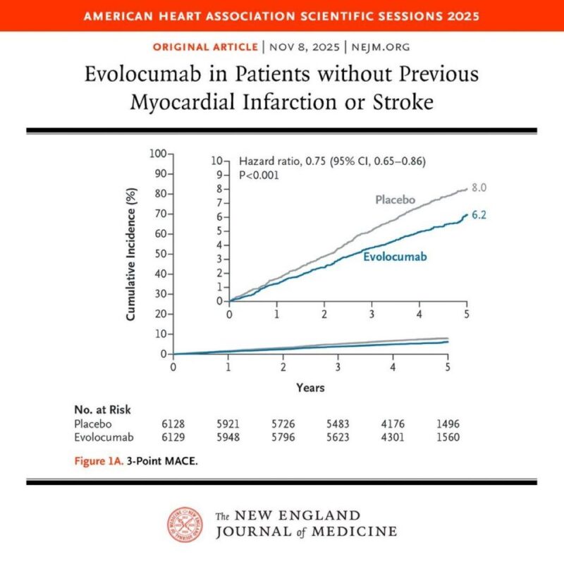 Ahmed Bennis on Use of Evolocumab in Patients without a Previous MI or Stroke