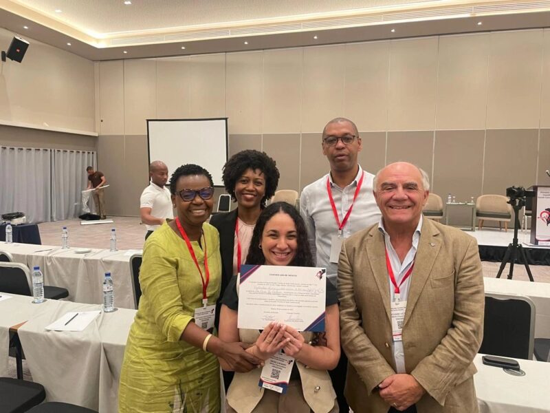 Deise Catamo Vaz Wins Merit Award for Raising Stroke Awareness in Mozambique 1 Deise Catamo Vaz Wins Merit Award for Raising Stroke Awareness in Mozambique