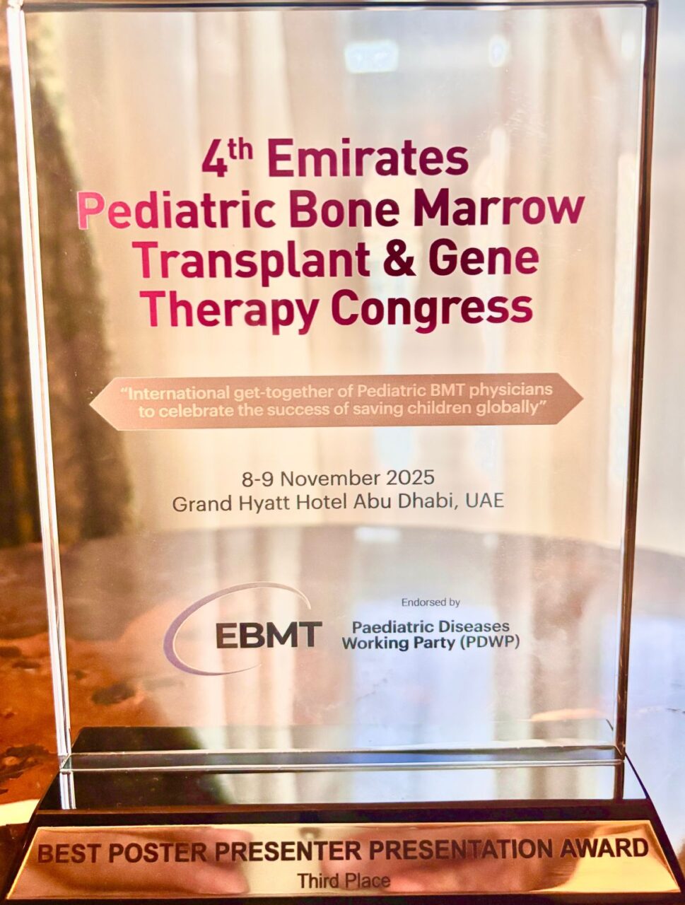 Naveed Syed Celebrates International Recognition for UAE's Pediatric Hematology Work