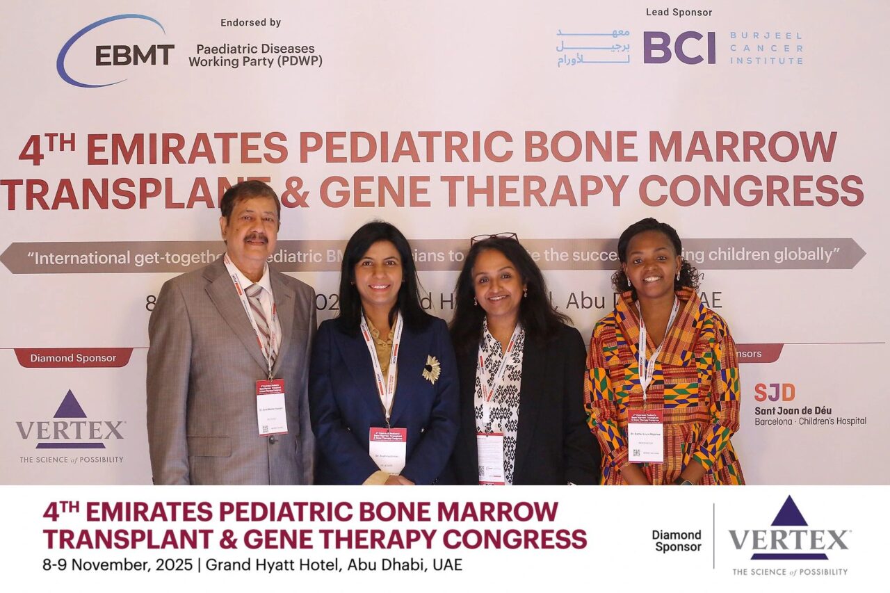 Dr. Sushma Umrao: Honored to Attend the 4th Emirates Pediatric Bone Marrow Transplant and Gene Therapy Congress