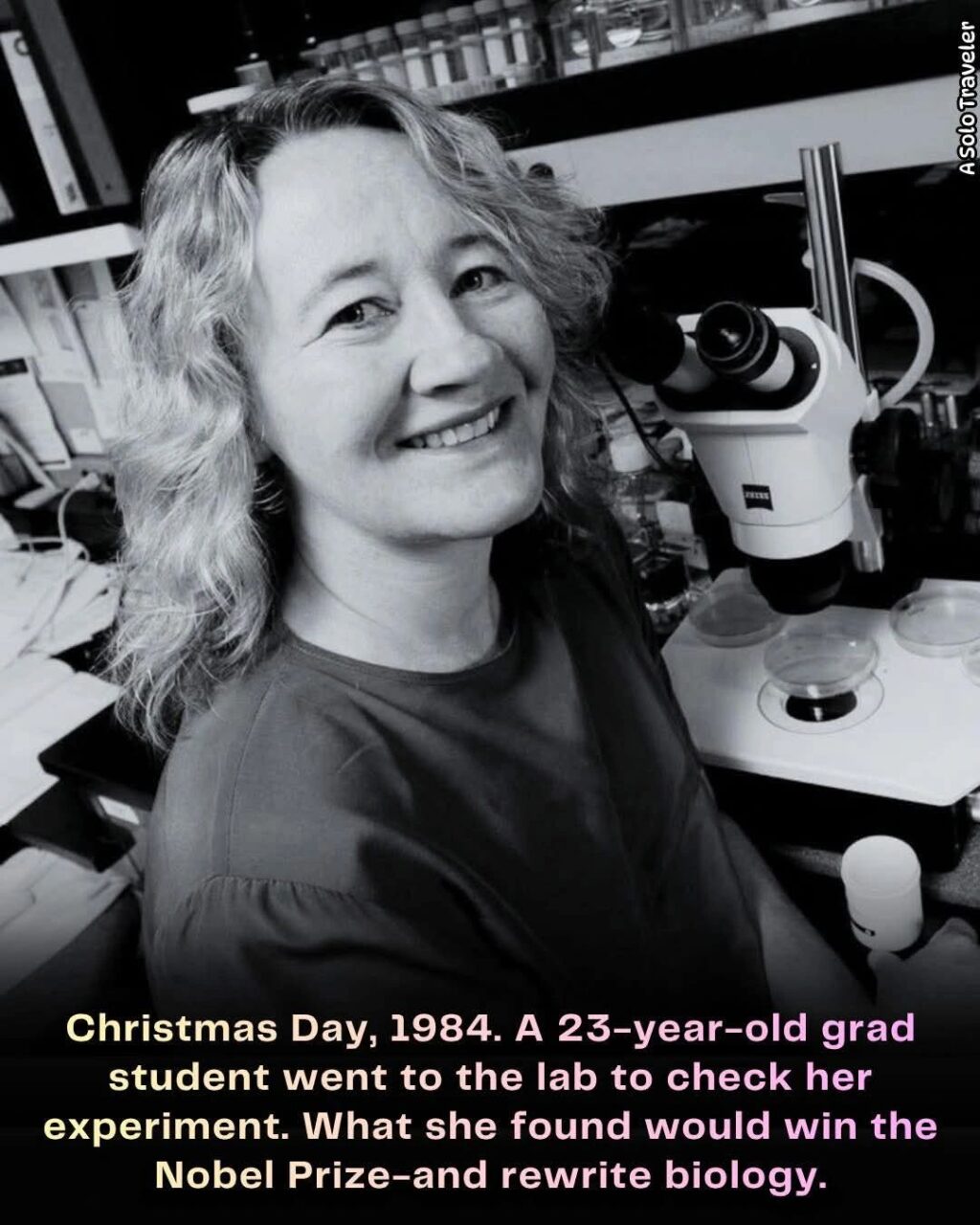 Carol Greider: The Christmas Day Discovery of Telomerase 1 Carol Greider: The Christmas Day Discovery of Telomerase