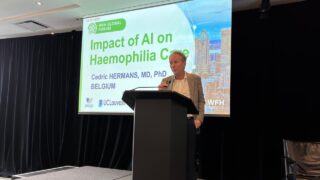 Cédric Hermans Opened the Day with a Compelling Look at How AI is Changing the Game in Hemophilia Care