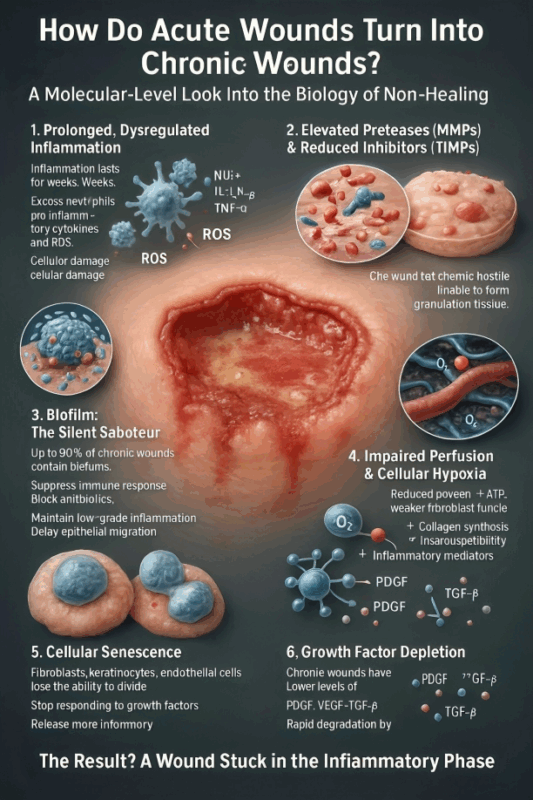 Mohamed Magdy Badr: How Do Acute Wounds Turn Into Chronic Wounds? 1 Mohamed Magdy Badr