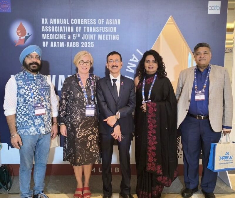 Leni von Bonsdorff Thanks AATM for the Award on Behalf of IPFA