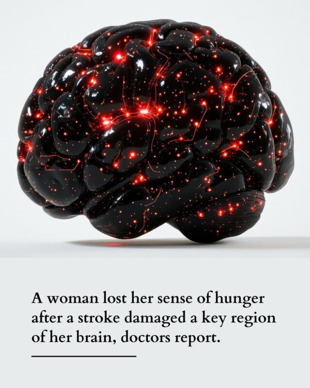 Renjith Vijayakumar Selvarani on a Loss of Hunger Following a Stroke