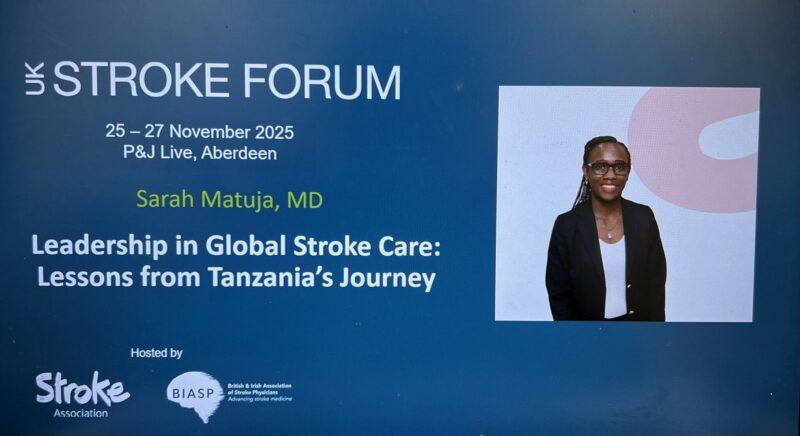 Sarah Matuja Presents Lessons from Tanzania’s Journey at UK Stroke Forum 2025