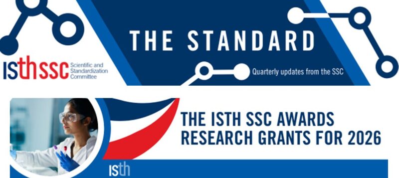 Louise Bannon: ISTH SSC Has Announced Its 2026 Grant Award Recipients!