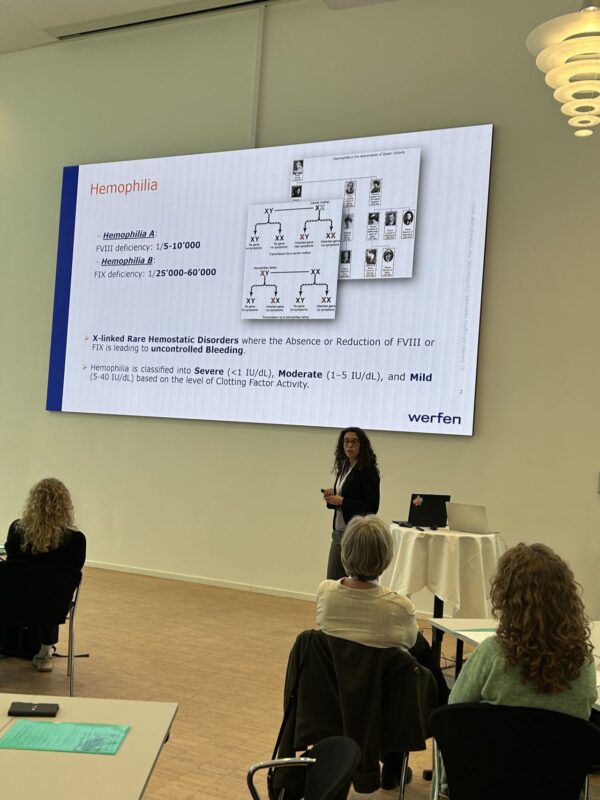 Sara Sampietro Introduces The New HemosIL Chromogenic Factor IX 1 Sara Sampietro Introduces The New HemosIL Chromogenic Factor IX