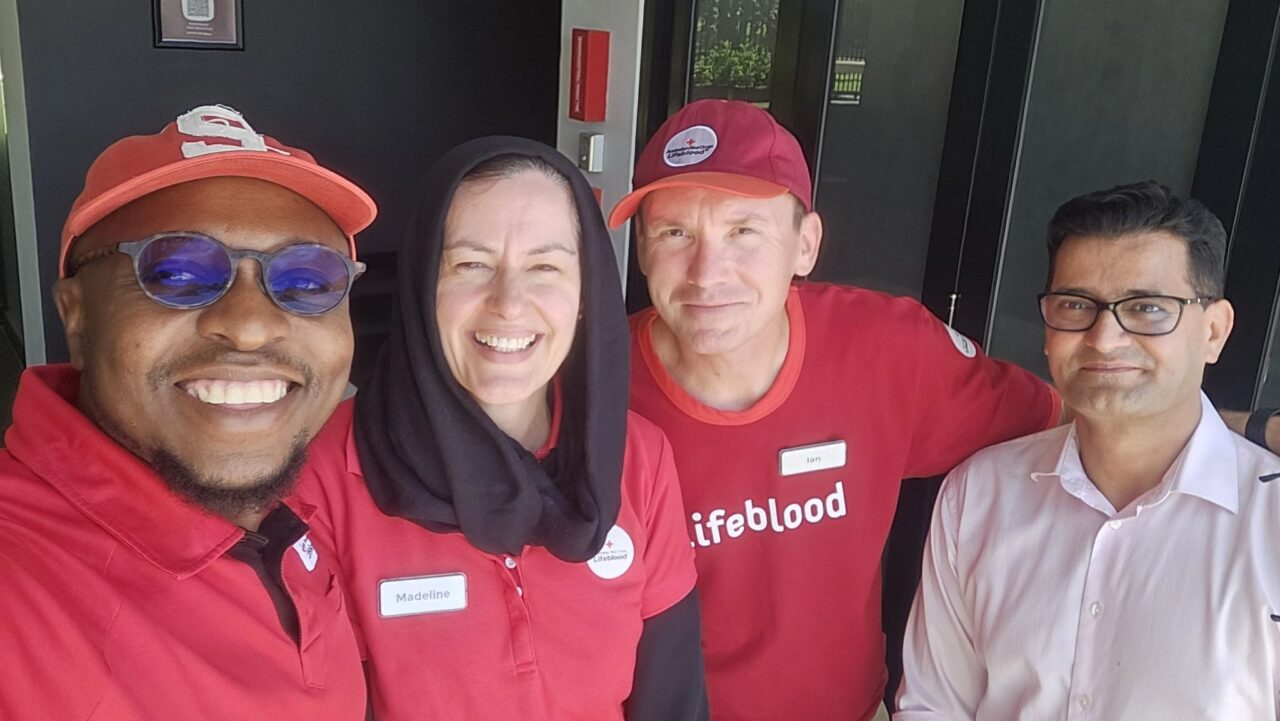 Dr Aaron Akpu Philip on the Front Lines: Supporting the National Blood Drive with Lifeblood and AIMA