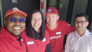 Dr Aaron Akpu Philip on the Front Lines: Supporting the National Blood Drive with Lifeblood and AIMA