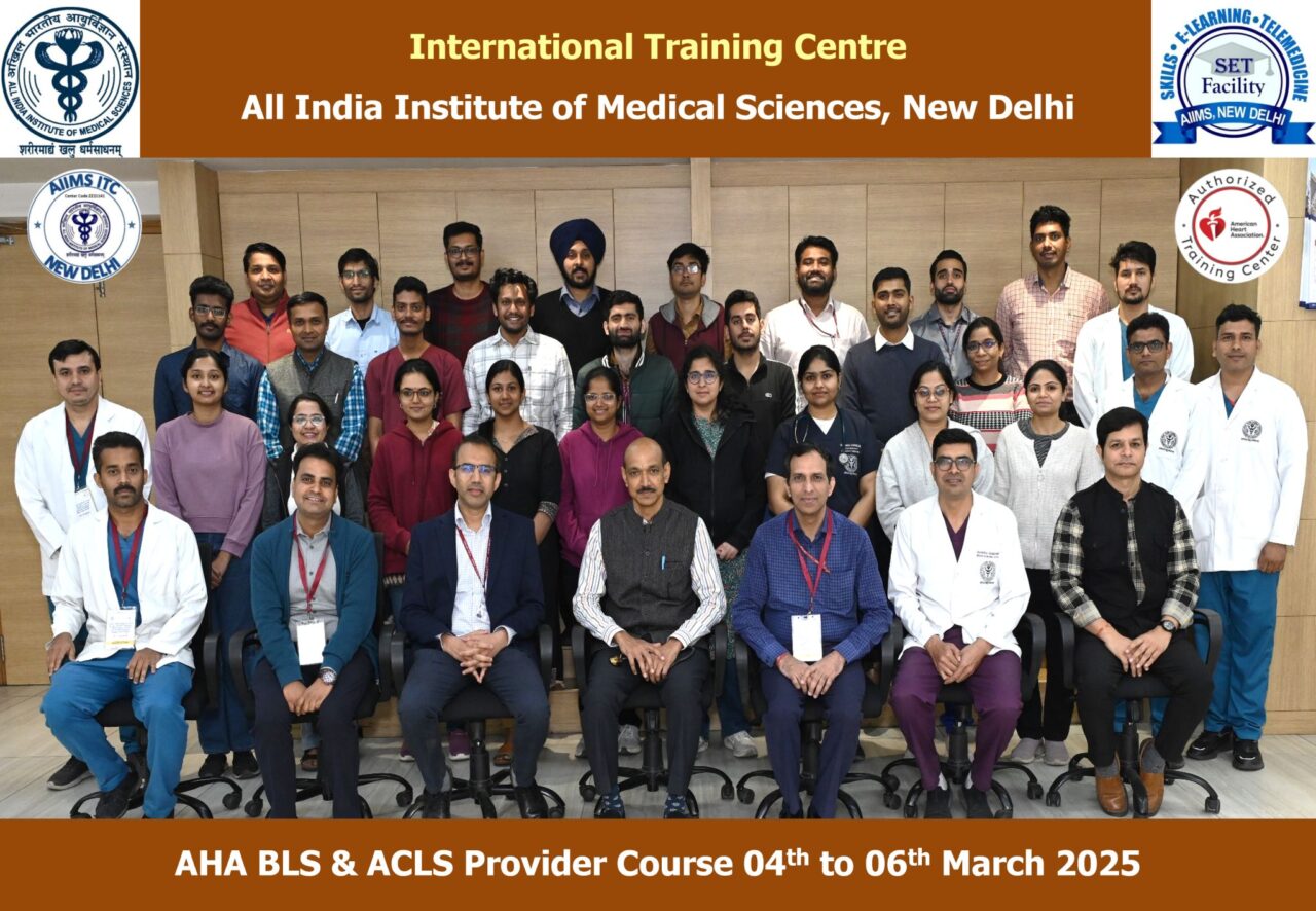 Dr RishiRaj Sinha: Honoured to Be a Part of the AHA BLS and ACLS Provider Course