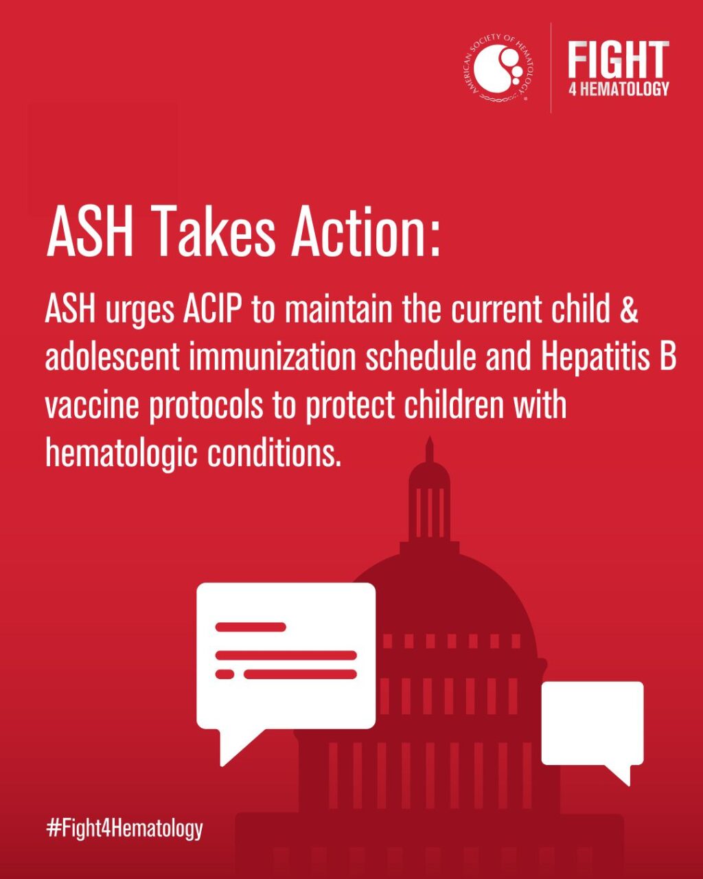 ASH is Continuing Its Advocacy to Protect Vulnerable Children