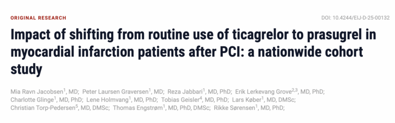 Dirk Sibbing on The Importance of ISAR-REACT 5 trial and 2020 ESC Guidelines for ACS 1 Dirk Sibbing on The Importance of ISAR-REACT 5 trial and 2020 ESC Guidelines for ACS