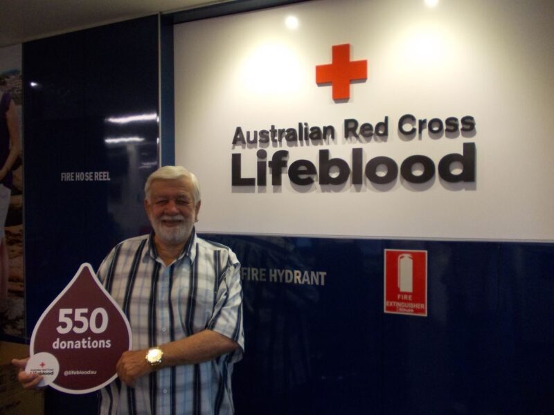 Stephen Cornelissen is Celebrating an Extraordinary Milestone at Australian Red Cross Lifeblood 1 Stephen Cornelissen is Celebrating an Extraordinary Milestone at Australian Red Cross Lifeblood