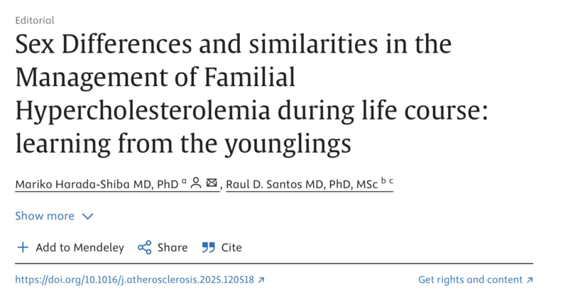 Raul Santos on Sex Differences and Similarities in the Management of FH