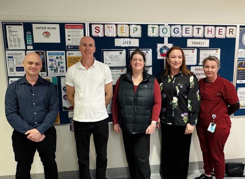 Jacqui McCallum Reflects on Meeting with The Royal Melbourne Hospital Stroke and Neurology Ward Team 1 Jacqui McCallum Reflects on Meeting with The Royal Melbourne Hospital Stroke and Neurology Ward Team