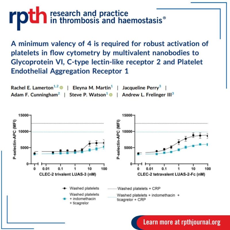 Rachel Lamerton and Colleagues on Activation of Platelets in Flow Cytometry 1 Rachel Lamerton and Colleagues on Activation of Platelets in Flow Cytometry