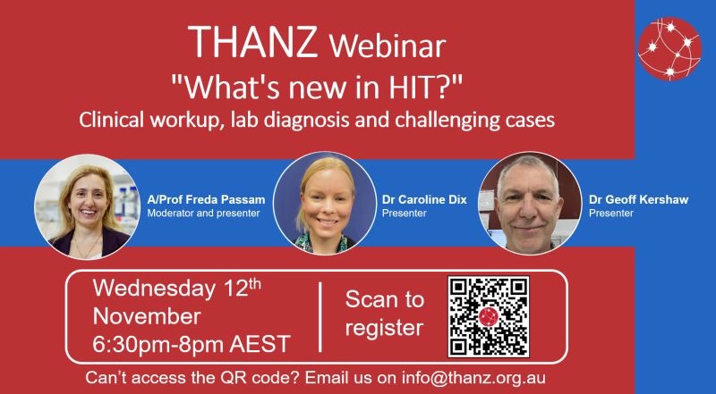 What’s New in HIT from THANZ Webinar Series