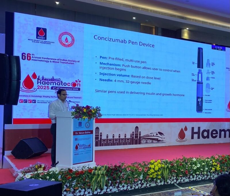 Varun Bafna: Deeply Honored to Be Invited as Faculty Speaker at Haematocon 2025
